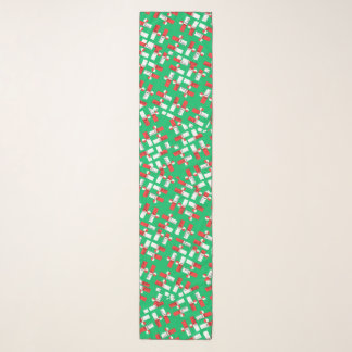 Modern Farmers in Sunset - set in green Scarf