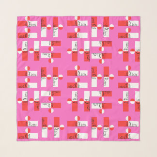 Modern Farmers in Sunset - Set in Pink Scarf