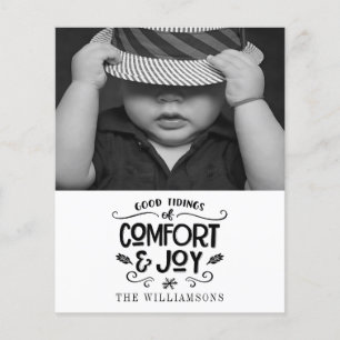 Modern Farmhouse   Black and White Budget Card 