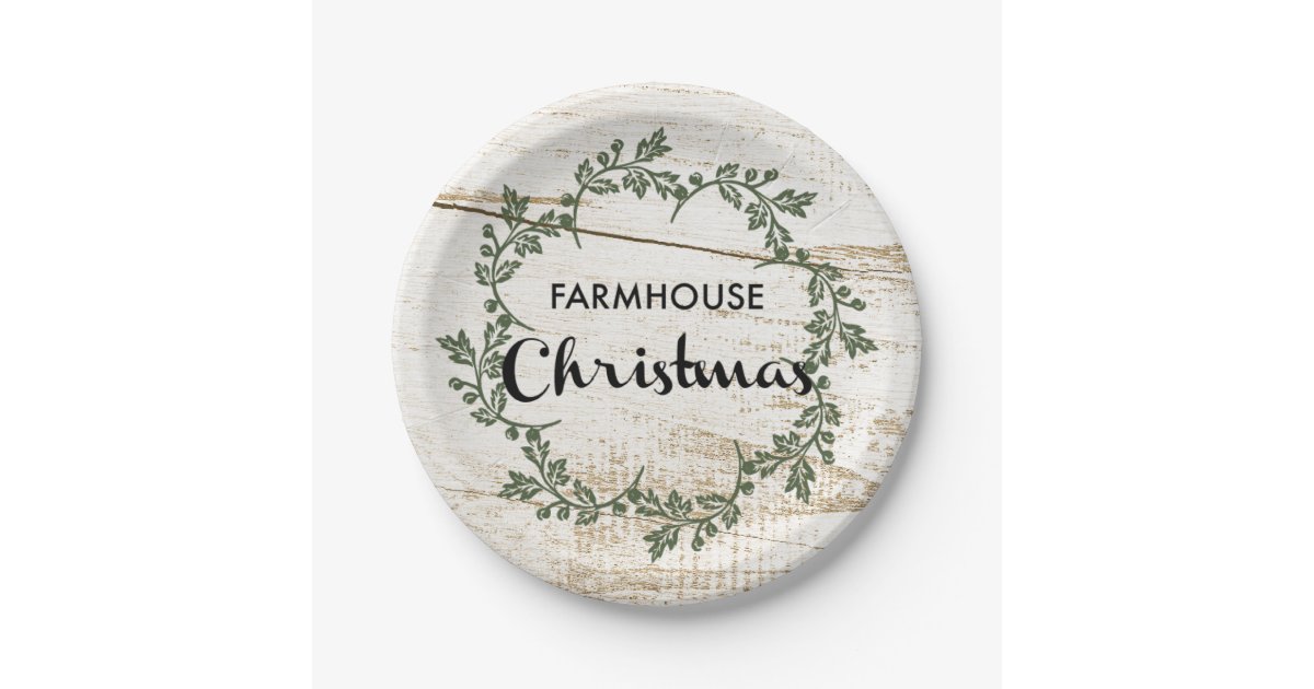 Farmhouse Paper plates