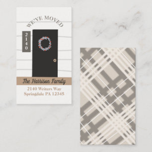 Modern Farmhouse Door Moving Announcement