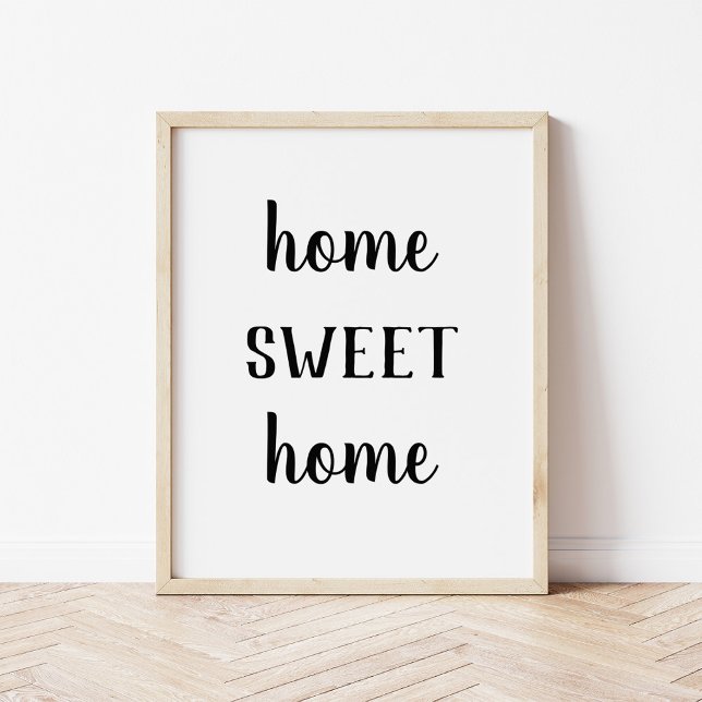 Modern Farmhouse Home Sweet Home Print (Creator Uploaded)