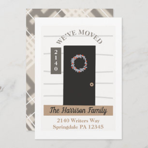 Modern Farmhouse Moving Announcement