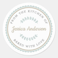 Modern Farmhouse Personalized Baking Gift
