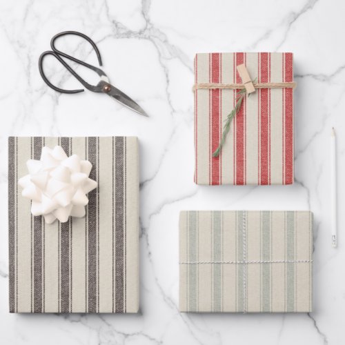Modern Farmhouse Rustic Wrapping Paper 