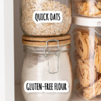 Modern Farmhouse Style Spice & Pantry Labels SWEET