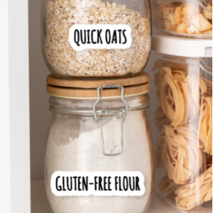 Modern Farmhouse Style Spice & Pantry Labels SWEET