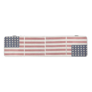 Modern Farmhouse Vintage American Flag Beer Pong Table
