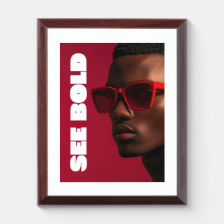 Modern Fashion Art Award Plaque