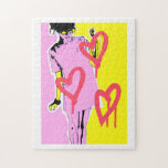 'Modern Fashion Graffiti Design' Jigsaw Puzzle