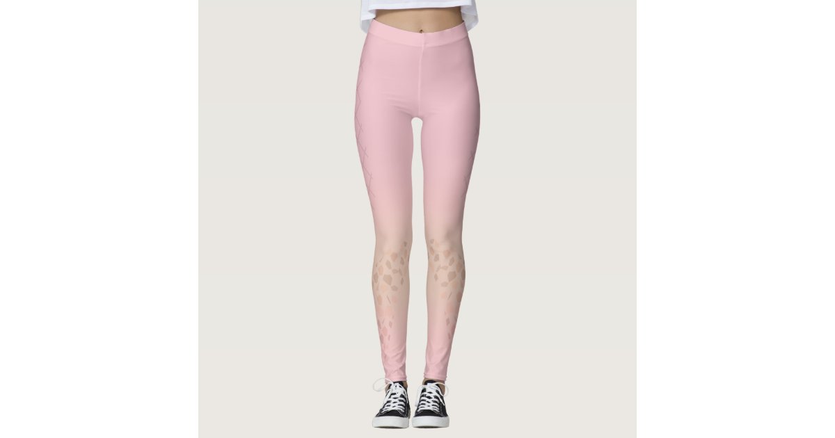 Neon Yellow and Pink Leggings | Zazzle