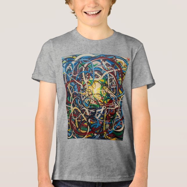 Modern Fashion Tri-Blend Shirt (Front)