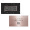Modern Faux Black Glitter Elegant Rose Gold