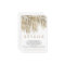 Modern faux gold palm tree elegant wedding details