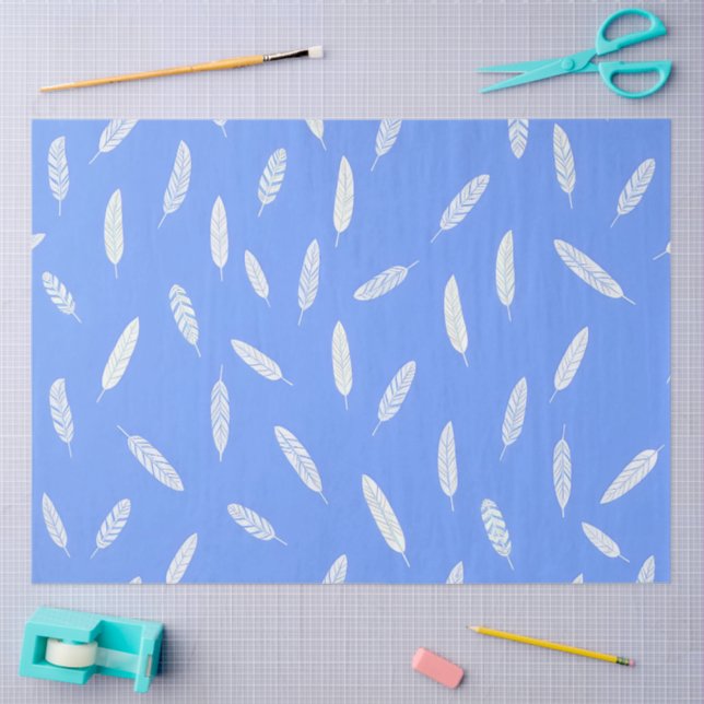 Modern Feathers Luxury Boho Collection Tissue Paper (Craft)