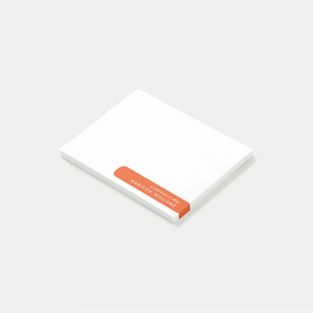 Modern Feminine Minimalist Simple  Notes (Angled)