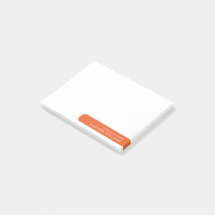 Modern Feminine Minimalist Simple Post-it Notes