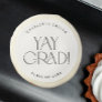 Modern Fete | Minimal Yay Grad Graduation Sugar Cookie