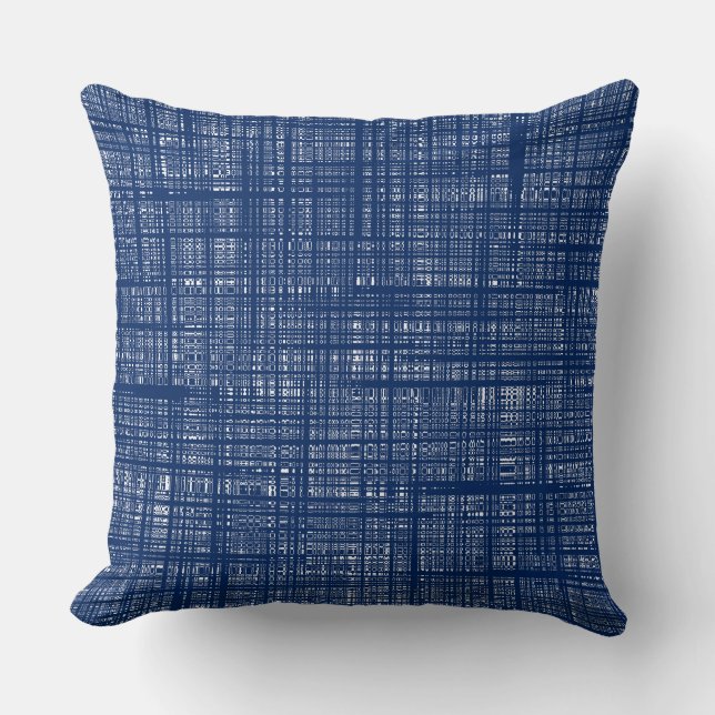 Modern Fibers Throw Pillow (Front)