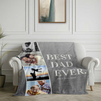 Modern Filmstrip Best Dad Ever Photo Collage