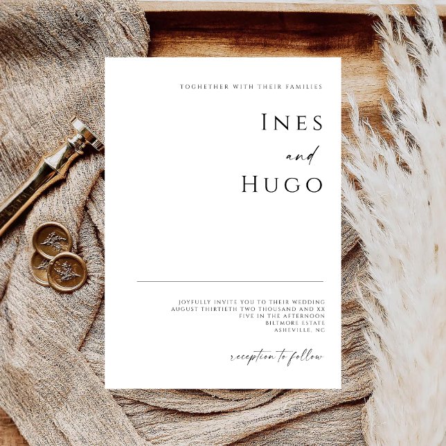Modern Fine Line Signature Script Luxury Invite (Creator Uploaded)