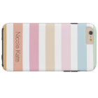 modern fine pastel color monogram