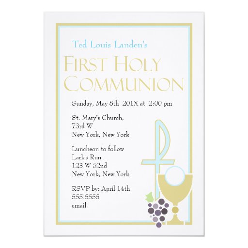 Invitation For Communion 7