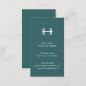 Modern Fitness/Personal Trainer Business Card (Front/Back)