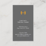 Modern Fitness/personal Trainer Business Card at Zazzle