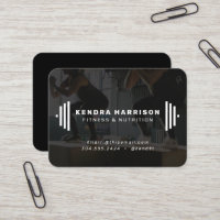 unique personal trainer business cards