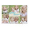 Modern Flag Holiday Photo Card - Blue