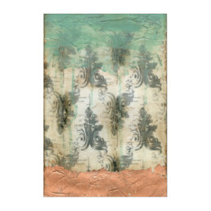 Modern Fleur De Lis Design Acrylic Print