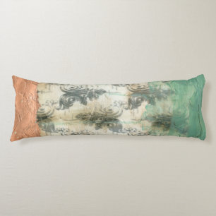 Modern Fleur De Lis Design Body Pillow