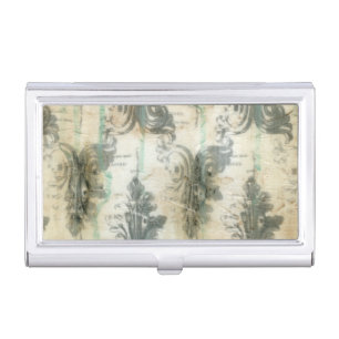 Modern Fleur De Lis Design Case For Business Cards