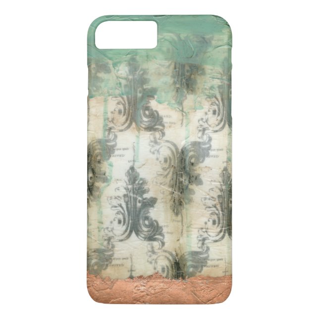 Modern Fleur De Lis Design Case-Mate iPhone Case (Back)