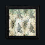 Modern Fleur De Lis Design Jewelry Box<br><div class="desc">The fleur de lis has been historically associated with the French monarchy and coats-of-arms. Associate it with your home by purchasing this great print by Jennifer Goldberger. Get yours today!</div>