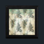 Modern Fleur De Lis Design Jewelry Box<br><div class="desc">The fleur de lis has been historically associated with the French monarchy and coats-of-arms. Associate it with your home by purchasing this great print by Jennifer Goldberger. Get yours today!</div>