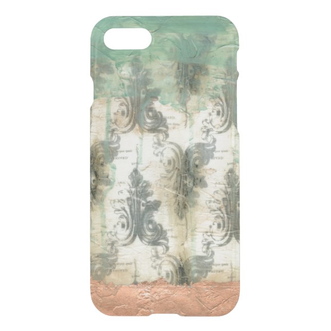 Modern Fleur De Lis Design Uncommon iPhone Case (Back)
