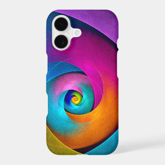 Modern Floral Abstract Art Pink Blue Pattern #17 iPhone 17 Case