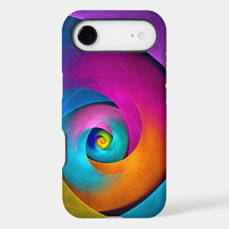 Modern Floral Abstract Art Pink Blue Pattern #17 iPhone 17 Air Case