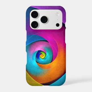 Modern Floral Abstract Art Pink Blue Pattern #17 iPhone 17 Pro Case
