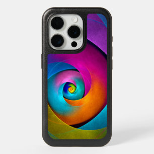 Modern Floral Abstract Art Pink Blue Pattern #17 iPhone 15 Pro Case