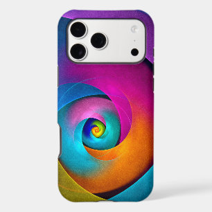 Modern Floral Abstract Art Pink Blue Pattern #17 iPhone 17 Pro Max Case