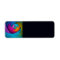 Modern Floral Abstract Art Pink Blue Pattern #17