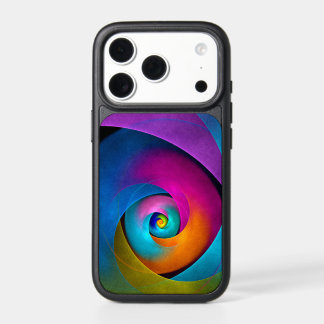 Modern Floral Abstract Art Pink Blue Pattern #17 iPhone 17 Pro Case