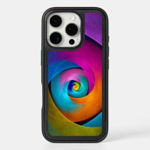 Modern Floral Abstract Art Pink Blue Pattern #17 iPhone 16 Pro Case