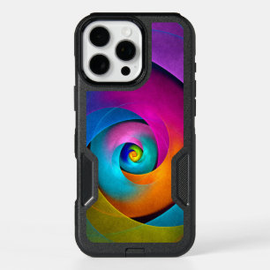 Modern Floral Abstract Art Pink Blue Pattern #17 iPhone 16 Pro Max Case