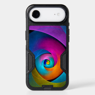 Modern Floral Abstract Art Pink Blue Pattern #17 iPhone 17 Air Case
