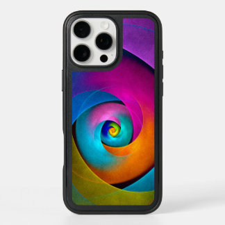 Modern Floral Abstract Art Pink Blue Pattern #17 iPhone 16 Pro Max Case