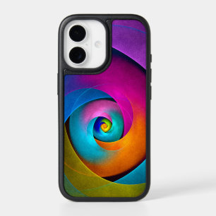 Modern Floral Abstract Art Pink Blue Pattern #17 iPhone 17 Case